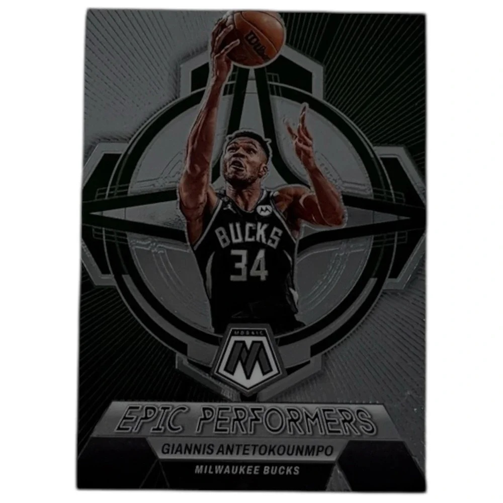 2022-23 Mosaic Epic Performers Giannis Antetokounmpo #2 Milwaukee Bucks